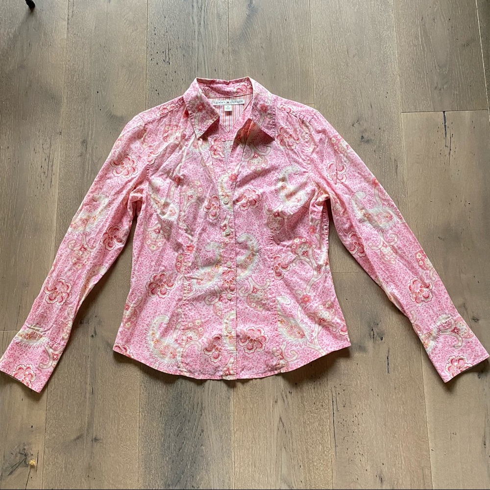 Tommy Hilfiger patterned button down